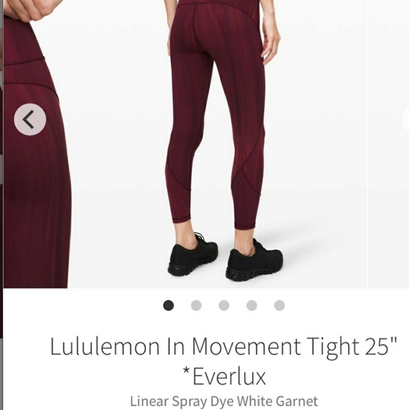 SOLD In Movement Tight 25” Linear SprayDye White - Picture 3 of 8